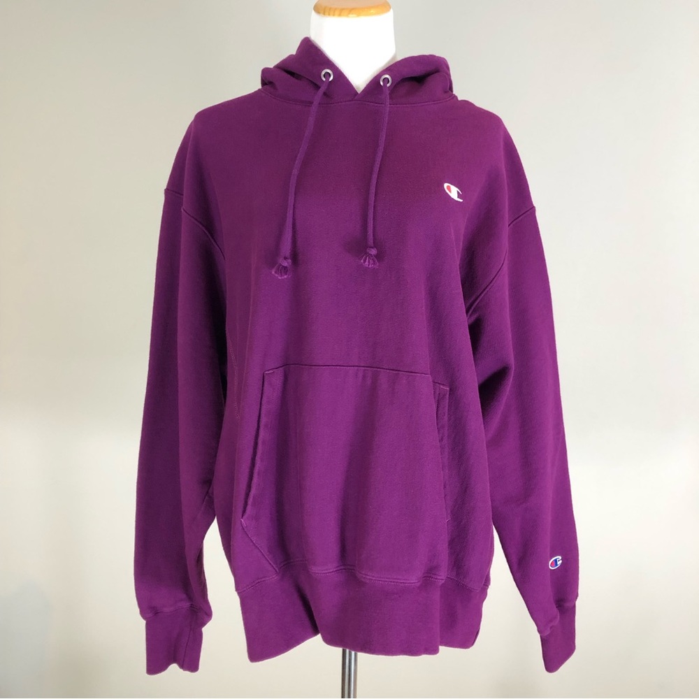 Champion purple hoodie size XL
